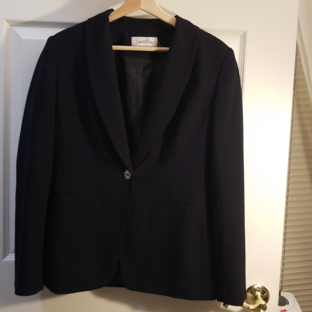 Calvin Klein black blazer